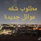 مطلوب شقه عوائل للايجار