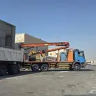 للبيع كرين شاحنه اكترس راكب عليه كماشه رمل مقاس 300