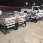 كرسي_حديد  مجلس  طاولات  الحرج اثاث مجالس