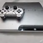 PlayStation 3 Slim اللون الفضي (Silver) موديل CECH-3004B
