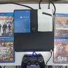 للبيع بلايستيشن 4 مع ملحقاته