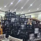 كراسي حديد خارجي مع كفر و بدون كفر