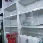 دولاب رف المنيوم طول 3.7متر ارتفاع 2.5متر للبيع