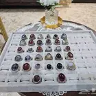 خواتم فضه عقيق يماني فاخر