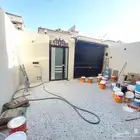 للبيع شقه تمليك أرضية مخطط 71 جديدة حواش وكراج مدخل خاص