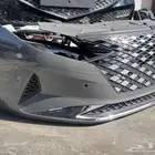 صدام امامي ازيرا موديل 2021الى 2023 لون اسمنتي مستعمل نظيف