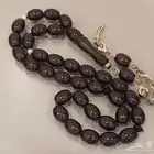 مسباح سبحة كهرمان طبيعي 33 خرزة