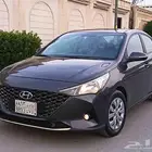 هونداي اكسنت 2021 سعودي نظيف جدآ