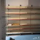 رفوف وطني تقريبا 25 متر ابو 5 رفوف وابو 6