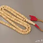 مسباح سبحة كهرمان طبيعي ذروي 158 خرزة
