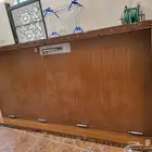 باب خشب يفتح من الجهتين