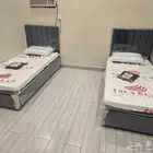 سرير نوم نفر ونص سرير حديد دورين مرتبة مراتب طبيه فندقيه