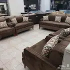 طقم كنب تفصيل 5قطع 9شخص ب1800ريال