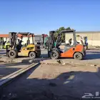 تأجير رافعات شوكيه وكرينات سيزر لفت بوكلين صغير مان لفت