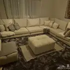 طقم كنب مجلس مودرن مع ملحقاته