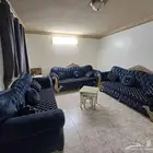 طقم كنب ازرق