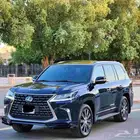 جيب لكزس LX570 فل كامل كحلي داخل عنابي 2021 قمة النظافة