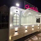 مواصفات العربه -1- مطبخ كامل مصنوع من الاستيل 2 جدران و