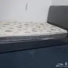 سرير نفر ونص مع المرتبة