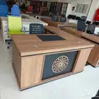 modern manager desk set and staff desks