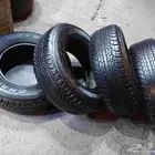 كفرات افجي دنلوب 265 70 17 شد بلاد دعسه نضيفه فل