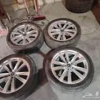 جنوط مرسديس وكالة معاالكفرات برجستون للبيع علا السوم