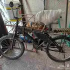 سيكل بيدل مقاس 20 رامبو. ولا به شي بس الكفر الخلفي مبنشر