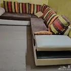 كنب طقم جلوس للبيع نظيف