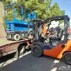 تاجير المعدات الثقيله رافعات شوكيه فركلف رافعات جي سيبي كرين