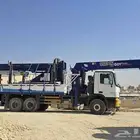 للإيجار بوم تراك 15 طن عدد 2 سيارتين موديل 2017 موديل 2015