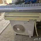 مكيف سبلت وستارة هوائية وريموت سيارة نيسان