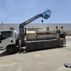 كرينات للأجر اليومي والمشاوير والنقل البري غرف مولدات مكين
