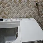 غساله حوضين للبيع نوعها توشيبا