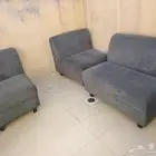 كنب ثلاث قطع