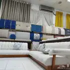 Call   to get a beautiful sofa set.