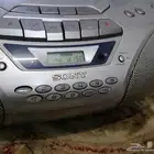 راديو وكاسيت سوني