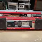 مسجل ناشيونال بابين كاسيت لون احمر