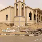 ديكورات خارجيه سمنت ابيض وابطحا اريض