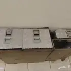 دراج لاندكروزر 2019 مطبخ  درج ثلاجه 2 ادراج عزبه