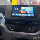 شاشه كيا كرنز موديل 2023 بنضام الاندرويد وخاصيه الكار بلي