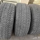 كفرات كمهو نص حجري نضيفه مره خاليه من العيوب تاريخ نهايت 23