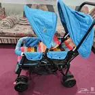 للبيع عربيه اطفال مزدوجة وفرديه