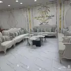 كنب كلاسيكي ملكي 11نفر خشب سويدي قماش شامواه