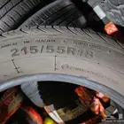 يوجد كفر ات نظيف 215 55 18 موديل 22