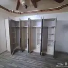 تفصيل وجاهز دولاب ملابس خشب وطني