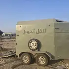 عربة خيل راسين للبيع او البدل بفرس