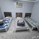 تجهيز غرف اطفال تجهيز سكن عمال سرير خشب نفر ونص سراير دورين