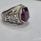 ختم فضة ياقوت