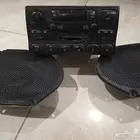 مسجل سيارة فورد مع السماعات شغال