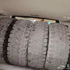 طقم كفرات حجري مقاس 265  70  17